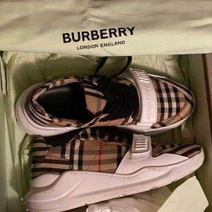 Burberry vintage check cotton sneaker